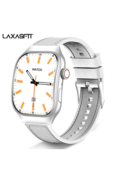 Choice Silvery LAXASFIT New Curved Screen Women's Smart Watch 2.01'' AMOLED H...