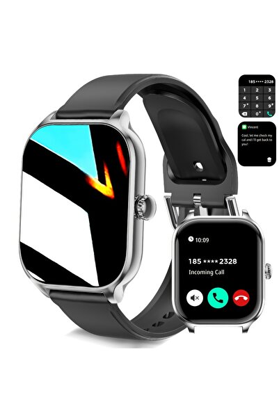 Choice Silvery-Black LAXASFIT 2025 New Smart Watch H9 Bluetooth Calls Men Wom...