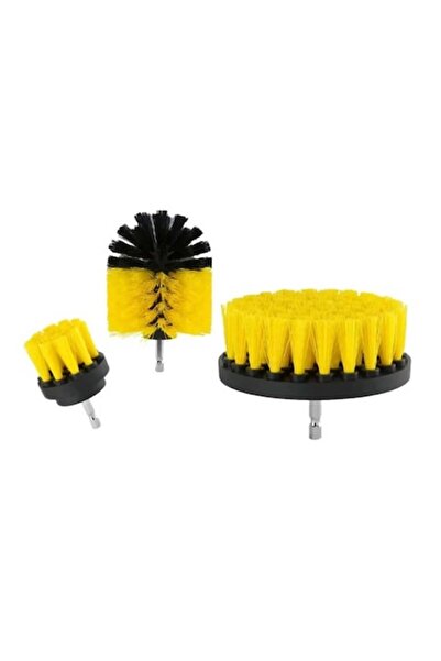 dalimag Set de 3 perii pentru curățarea mașinii, universale pentru burghiu/șu...