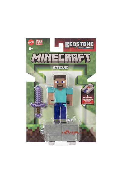 mattel Minecraft craft a block figurina steve 8cm copii cu varsta peste 6 ani