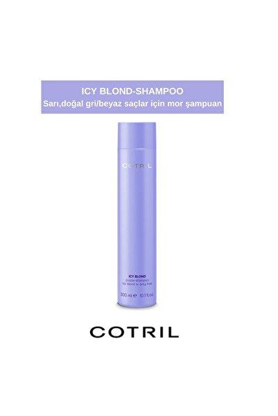 COTRİL ICY BLOND SARI SAÇLAR İÇİN MOR ŞAMPUAN 300ML