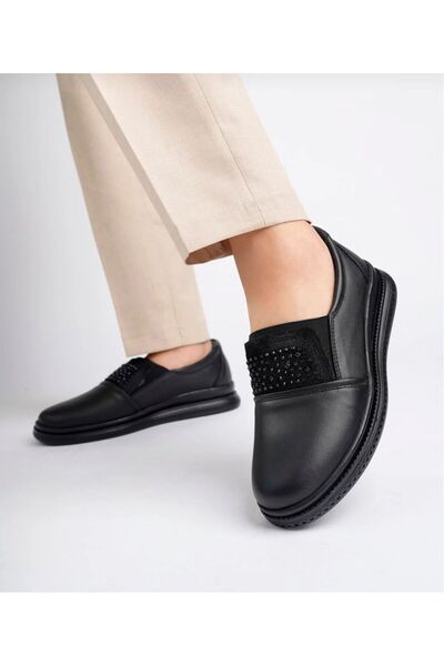 Pierre Cardin @ Pc- 55351 Genuine Leather Black Women's Anatomical Leather Ca...