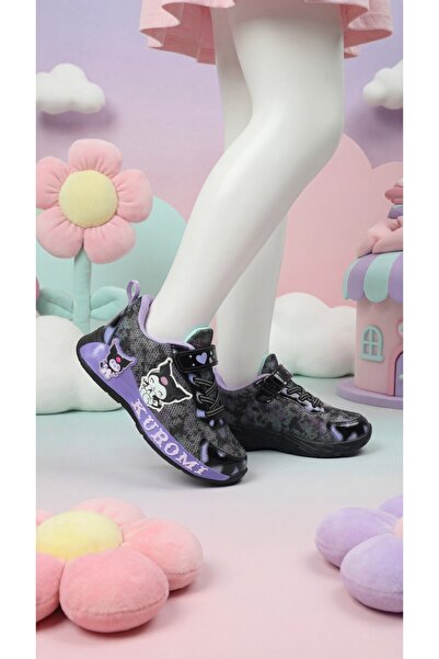 pediashoes Girls' Kuromili Black Color Light and Flexible Sneaker Sports Shoe...