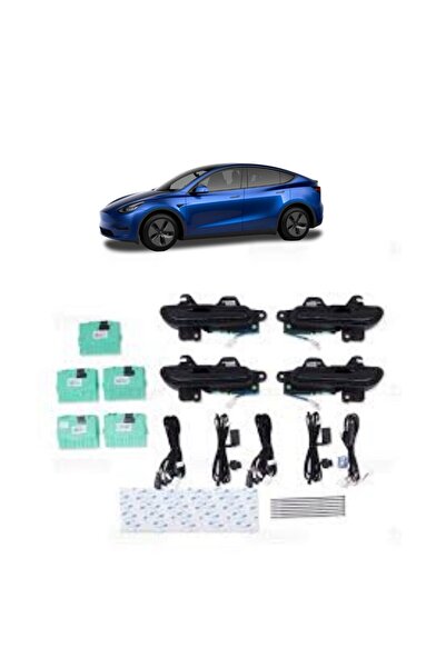 RAMM Tesla Model Y - Model 3 V5 - V6 Pro Automatic Door Opening Handle Set - ...