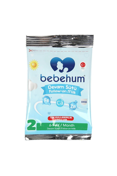 bebehum 2 Numara Tek Kullanımlık Bebek Devam Sütü 1 Adet