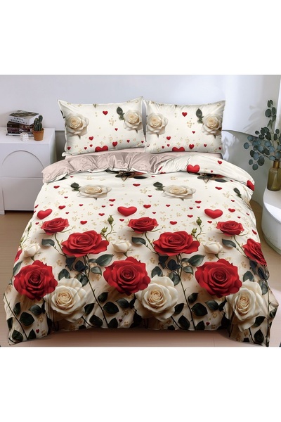 CHIRASO CHIRASO Bedding Set, 4 Pieces, Satin Cotton, Classic Sheet 240x250cm,...