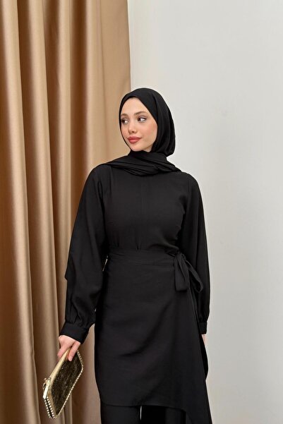 QUQA Asimetrik Aller Tulum - Siyah