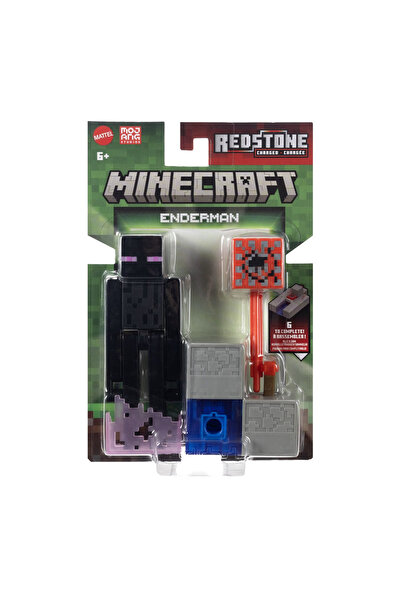 mattel Minecraft craft a block figurina enderman 8cm copii cu varsta peste 6 ani
