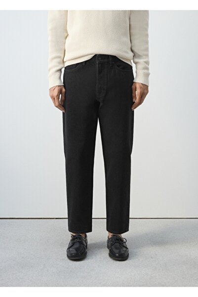 MANGO Man Sammy cropped carrot fit jean