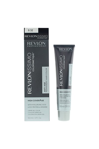Revlon , Revlonissimo Colorsmetique, Nourishing, Permanent Hair Dye, 9.32 Ver...