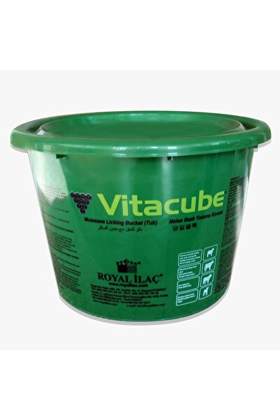 Royal İlaç Vitacube 25 kg Vitamin mineral ve enerji içerikli yalama kovası