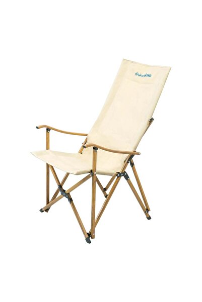 AL SANIDI Rahat Travel Chair, Foldable Chair, White, Size L:58* W:58* H:101 cm
