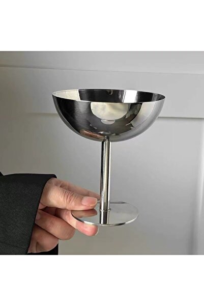 Qerhome Steel Footed Turkish Delight Bowl, Presentation Bowl & Ice Cream Bowl...