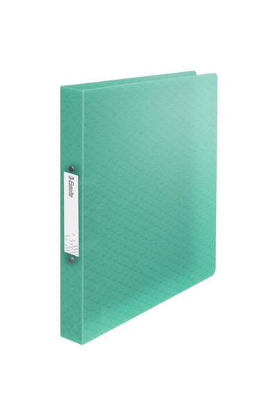 Esselte Mechanical Ring Binder A4 2 Rings 25mm/32mm Flexible Cover Green Colo...