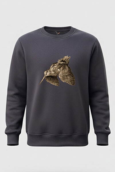 WİDİ Лов на пъдпъдъци, отпечатан 100% памук, редовна кройка, обло деколте, 3-...