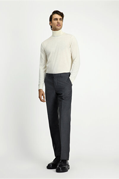 Kigili 6 Drop Regular Fit Standard Cut Wool Classic Fabric Trousers