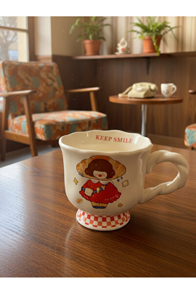Bam Story Time Themed Retro Ceramic Mug 400 ml