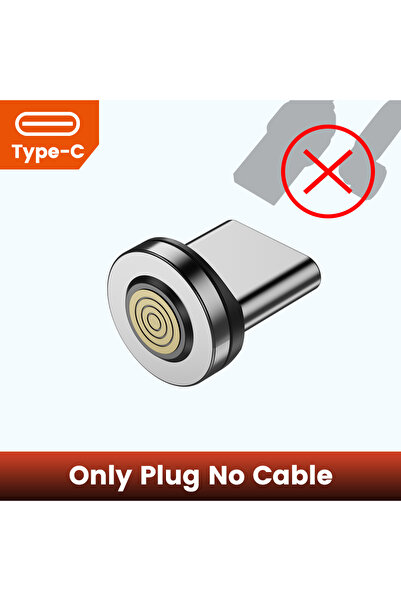 Toocki For Type C 540 Rotate Magnetic Cable 3A Fast Charging Micro USB Type C...