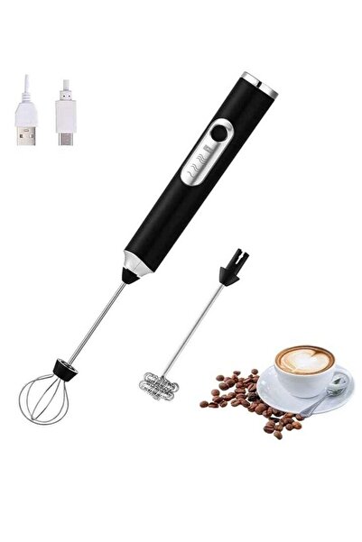 Leon Lifestyle Rechargeable Electric Foam Maker, Milk Frother Handheld Foam M...