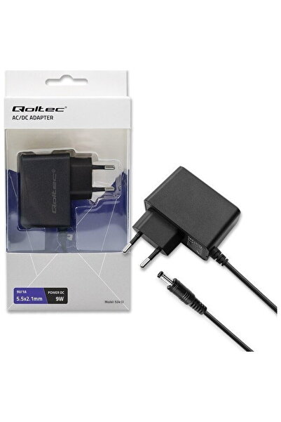 Qoltec 52412, 9 W, Negru