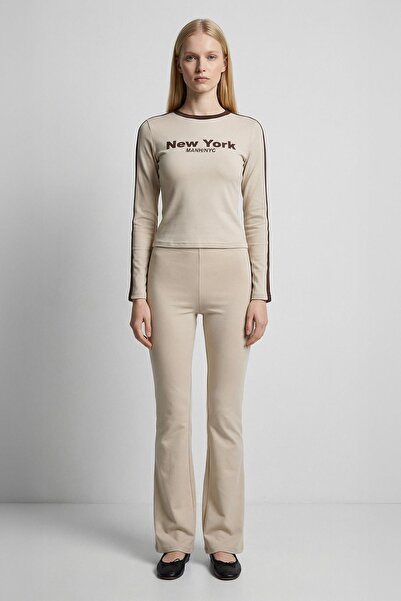 Rays 8342A Printed Striped Badi Beige