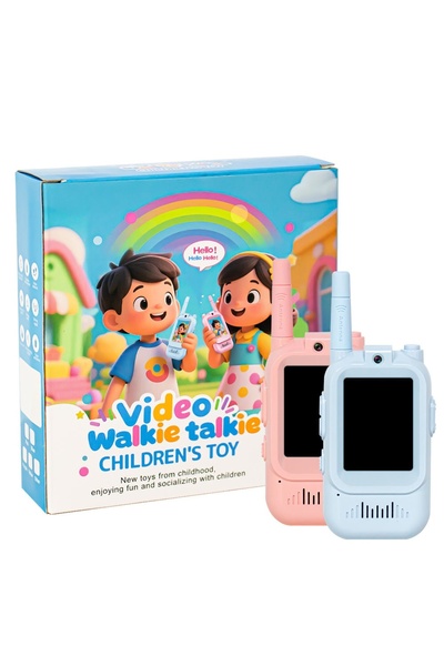 FOXMAG24 Set of 2 Walkie Talkie with Video for Kids, with HD camera, built-in...