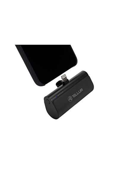TELLUR Baterie externÄƒ PD203 5000mAh, QC3.0 18W + PD20W, Lightning, negru