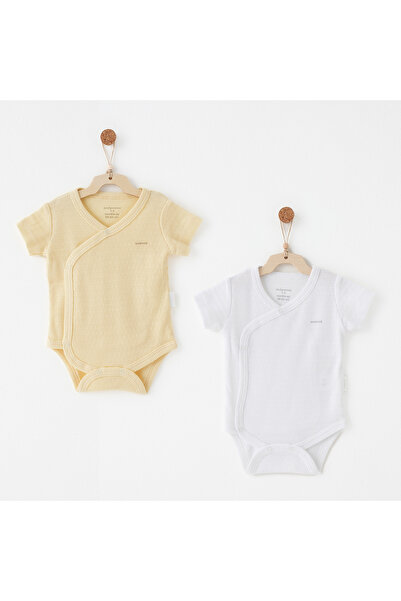 andywawa Baby Zibin Body 2 Pcs Side Snap Body Jacquard Special Modal