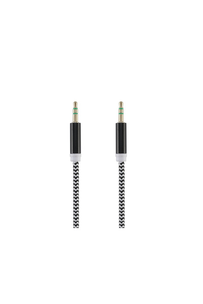 TELLUR Cablu audio Basic jack 3.5mm, 1m, negru