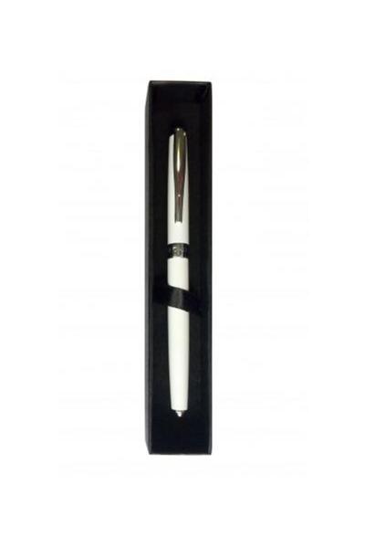 Ecada White metal pen box 93206W