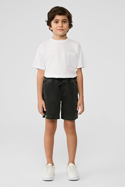 NBT BSC Pantaloni scurți BG Store pentru băiat antracit