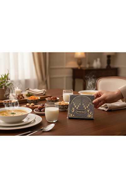 EMPA A V M 17x17 cm 1 paket ( 20 adet) iftar vakti ramazan peçetesi