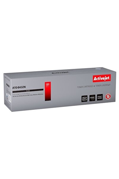 ActiveJet Тонер касета ATO-B432N за OKI B412/B432/B512/MB472/MB492/MB562, черен