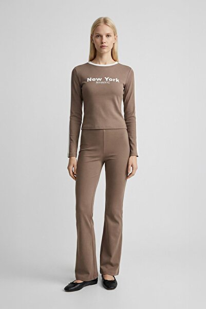 Rays 8342A Printed Striped Badi Mink