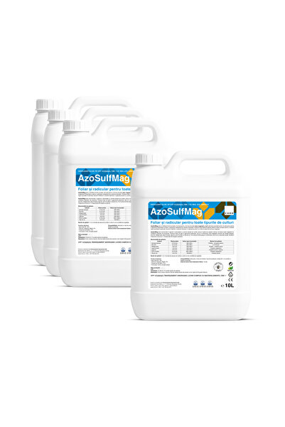 CHRD AZOSULFMAG, Îngrășământ lichid cu azot, magneziu și sulf (3+1 GRATUIT)
