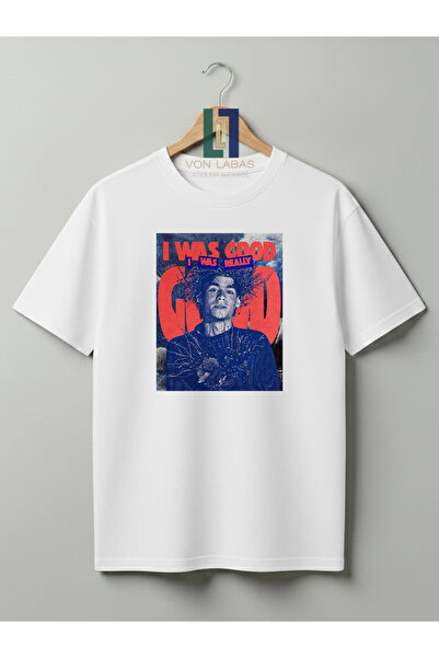 Grafftee Clothing تي شيرت جان ميشيل باسكيات مطبوع عليه فن تيمال آرت، مصنوع من...