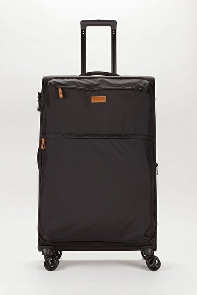 Fossil Unisex Ekstra Hafif Siyah Kumaş Büyük Boy Valiz