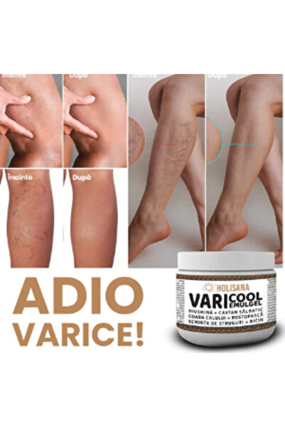 Holisana Pachet II Promo 2 buc Varicool- varice,capilare sparte