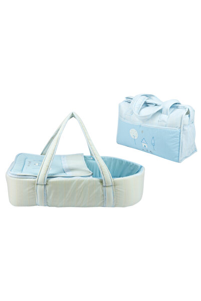 LITTLE ANGEL - Portable Bassinet Baby Carry Nest Travel Cot W/ Diaper Bag