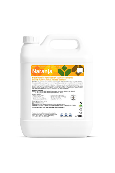 CHRD NARANJA, Немикробен биостимулатор за отглеждане на слънчоглед, 10 л