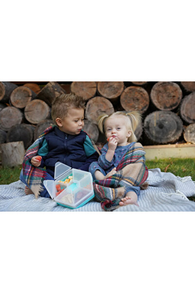 Melii Cutie snack hexagon snackle 6 compartmente, melii, pink copii cu varsta...