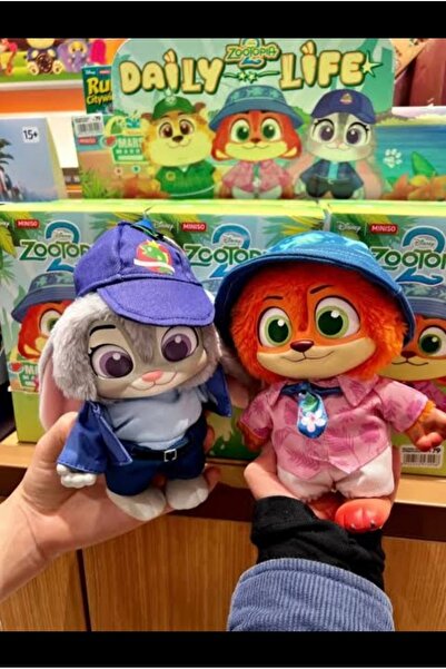 TrendTopic Zootopia 2 Anahtarlık Peluş Oyuncak Rastgele Kutu