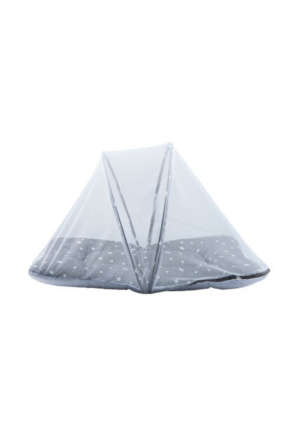 LITTLE ANGEL سرير أطفال قابل للطي للسفر مع ناموسية