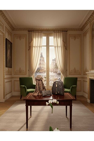 w white stars sports & wear Women-Girls Lv Pattern 3-Piece Set (Backpack+Wall...