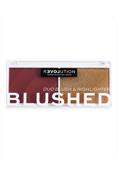 Revolution Beauty London Duo Blush & Highlighter Palette – Blushed