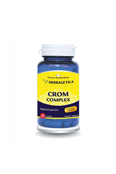 herbagetica Crom Complex ( reduce riscul de afectiuni cardiace si infarct ) 6...