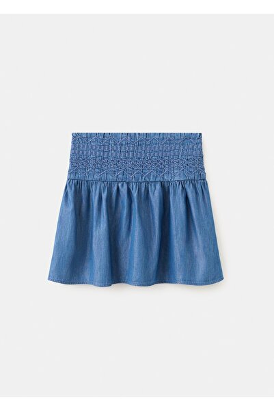 MANGO Kids İşleme detaylı etek