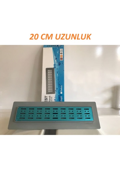 ÖZBEST PLASTİK ÖZBEST LİNEER DUŞ KANALI PASLANMAZ ÇELİK IZGARA 81 MM YÜKSEKLİ...
