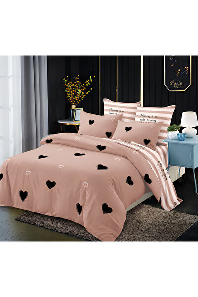 Inovius Fine Cotton Bed Linen, 6 Pieces, Double Bed - SIPRR60-350
