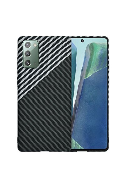 SKYDDAR INNOVATION Husă pentru Samsung Galaxy Note 20, textură de carbon, Car...